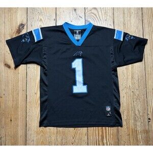 carolina panthers cam newton jersey Kids Youth Black Large NFL Apparel